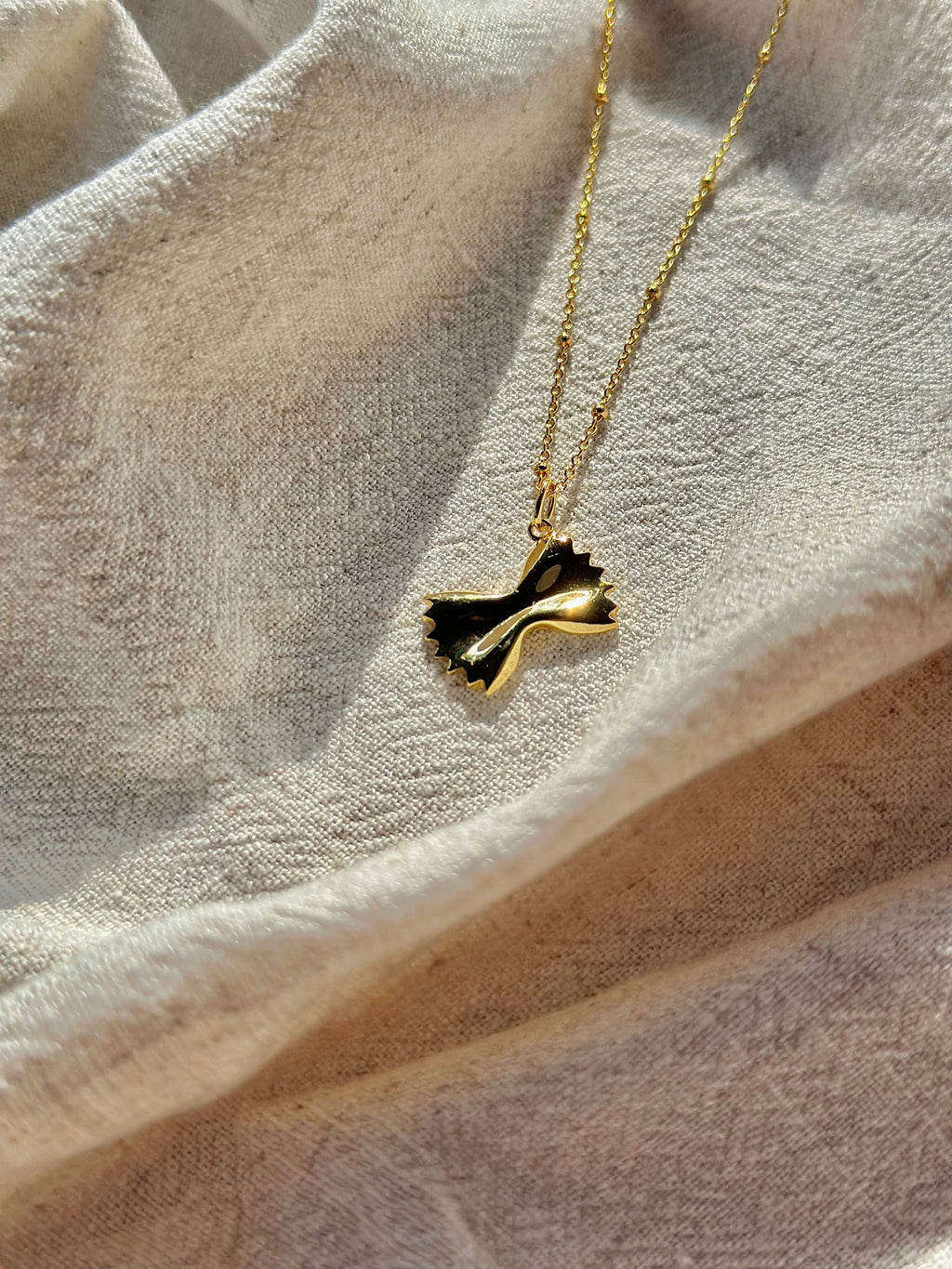 Farfalle Golden Butterfly Necklace